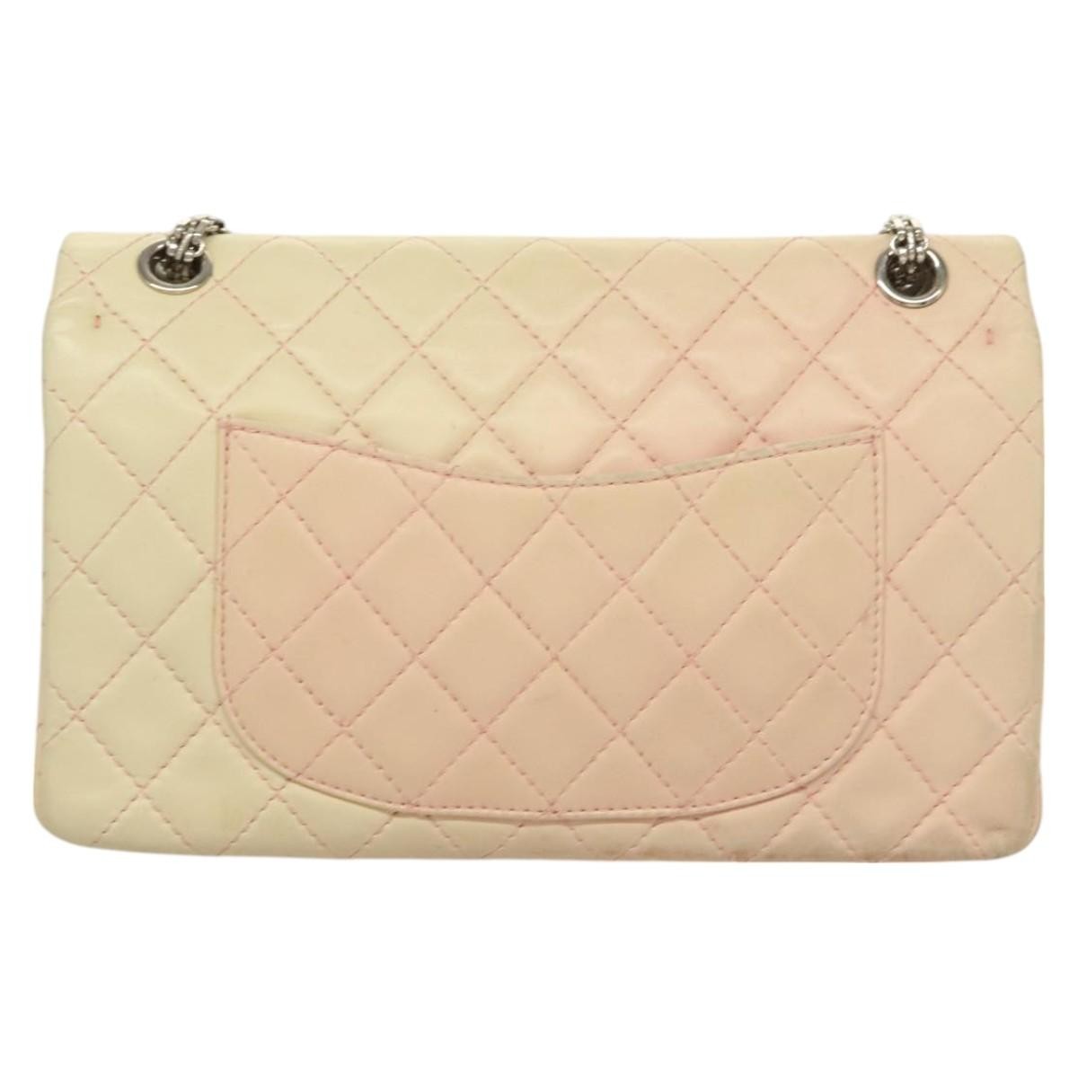 Chanel Reissue 2.55 Flap Bag Quilted Calfskin Pink Lamb_Skin Bag
