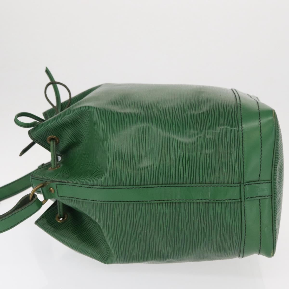 Louis Vuitton Noe Handbag Epi Leather Green Leather Shoulder Bag