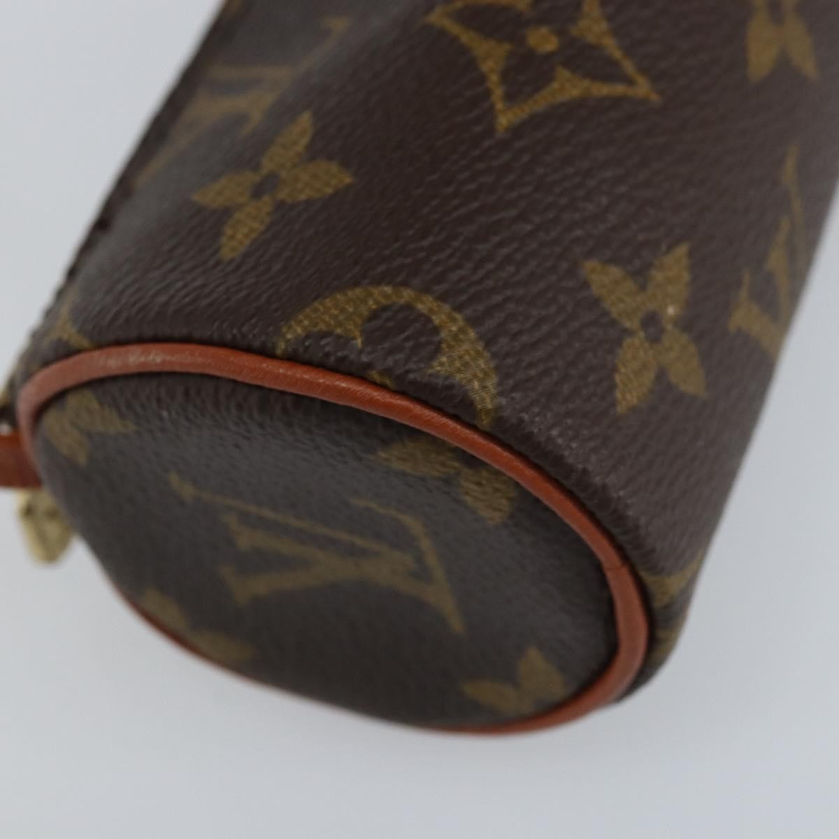 Louis Vuitton Papillon Pochette Monogram Canvas Brown Canvas Clutche & Pouche Bag