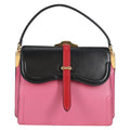Prada Belle Top Handle Bag City Calf Pink Leather Bag