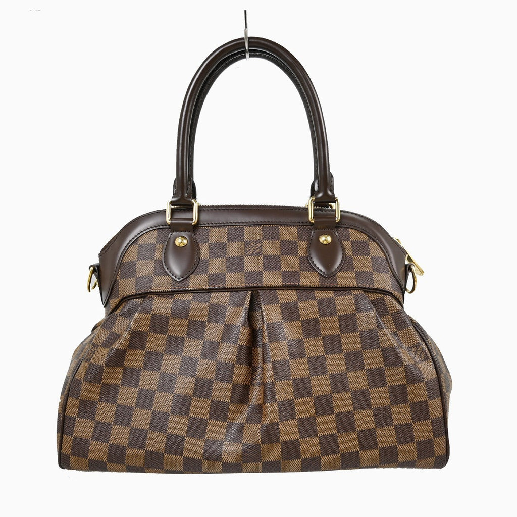 Louis Vuitton Trevi Handbag Damier Brown Canvas Handbag