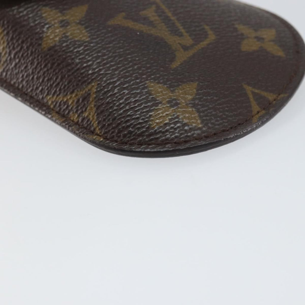 Louis Vuitton Etui À Lunette Canvas Brown Canvas Wallets Accessory