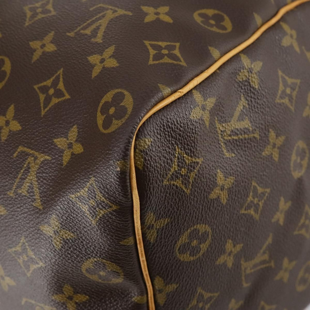 Louis Vuitton Keepall Bag Monogram Canvas Brown Canvas Travel Bag
