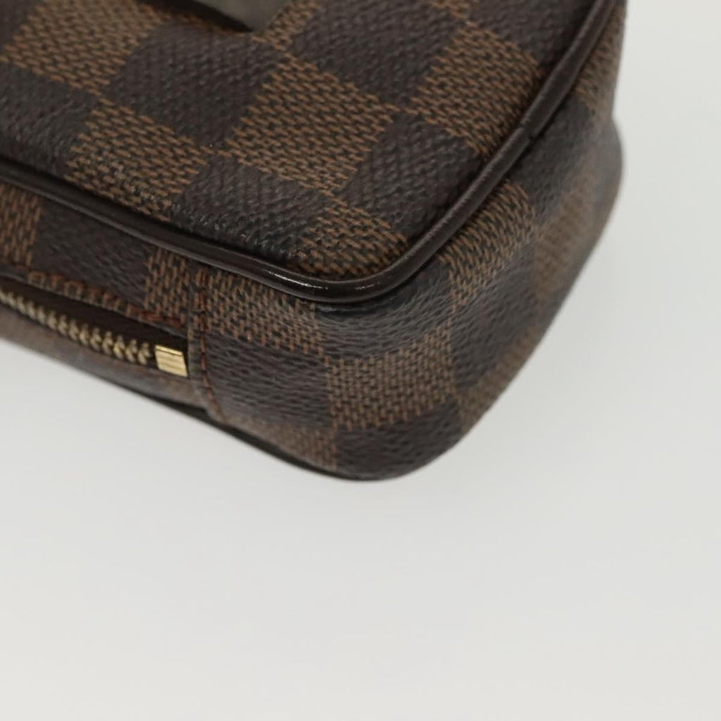 Louis Vuitton Etui Okapi Camera Case Damier Brown Canvas Clutche & Pouche Bag