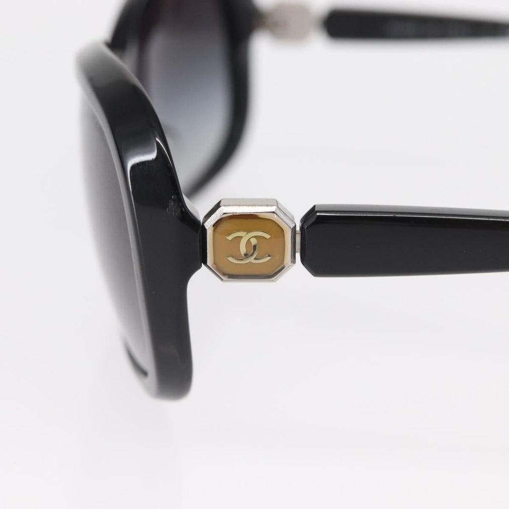 Chanel Logo Cc Sunglasses Plastic Black Plastic Sunglasse Accessory