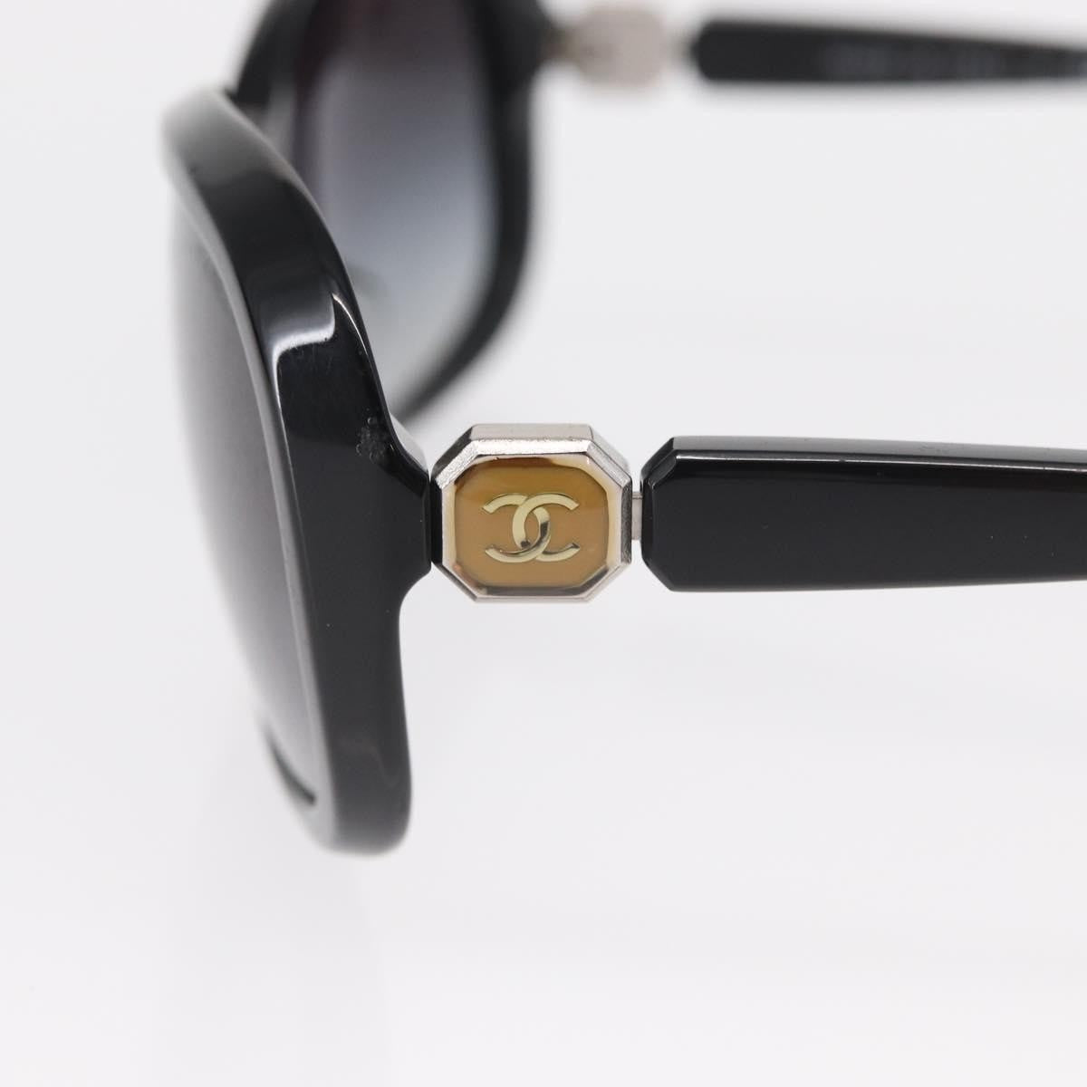 Chanel Logo Cc Sunglasses Plastic Black Plastic Sunglasse Accessory