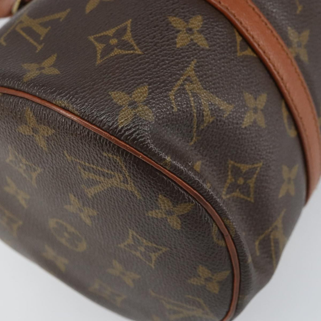 Louis Vuitton Papillon Handbag Monogram Canvas Brown Canvas Handbag