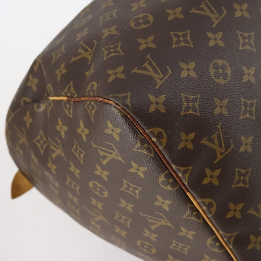 Louis Vuitton Keepall Bag Monogram Canvas Brown Canvas Travel Bag