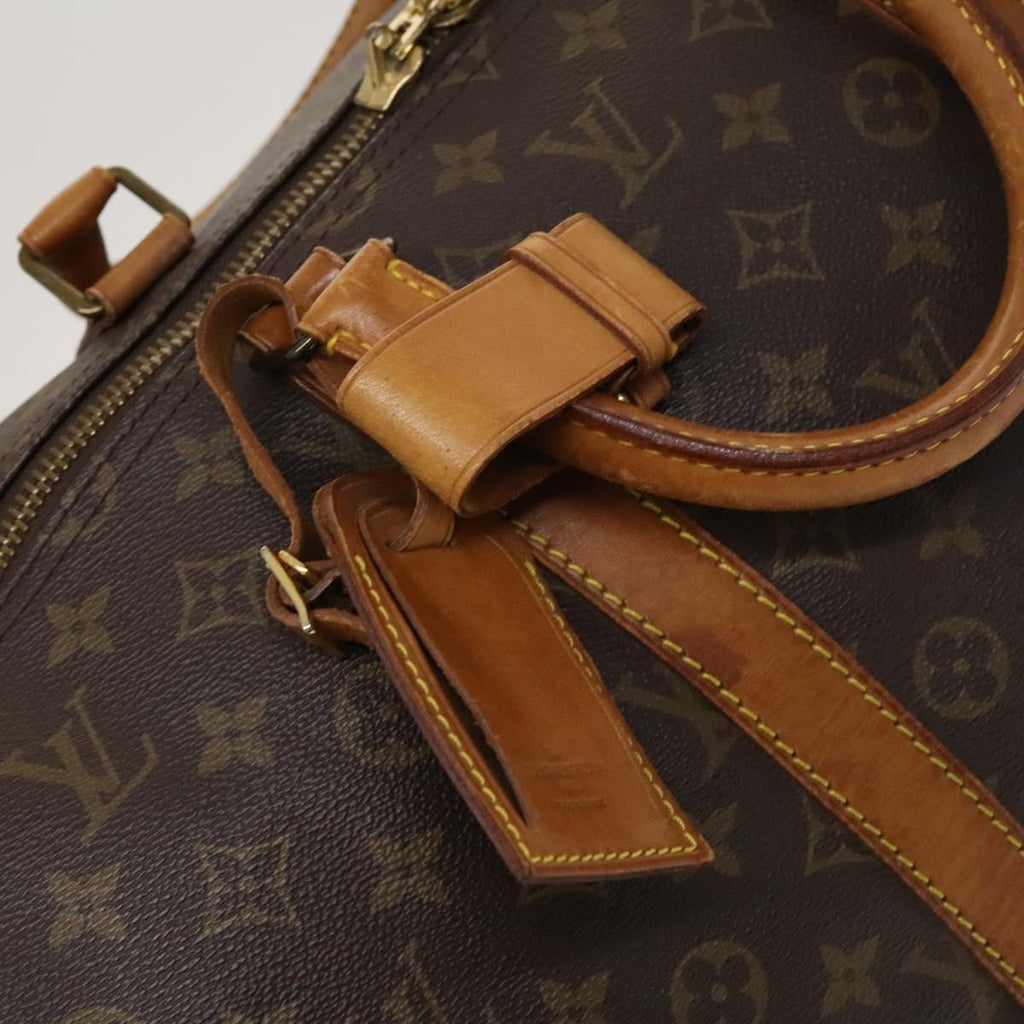 Louis Vuitton Keepall Bag Monogram Canvas Brown Canvas Travel Bag