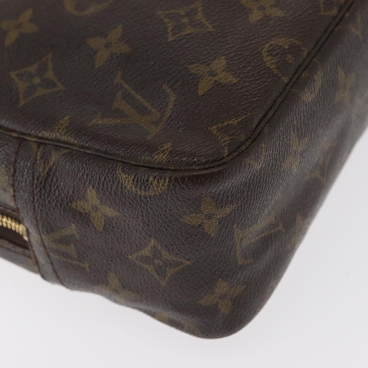 Louis Vuitton Trousse Toilette Monogram Canvas Brown Canvas Clutche & Pouche Bag