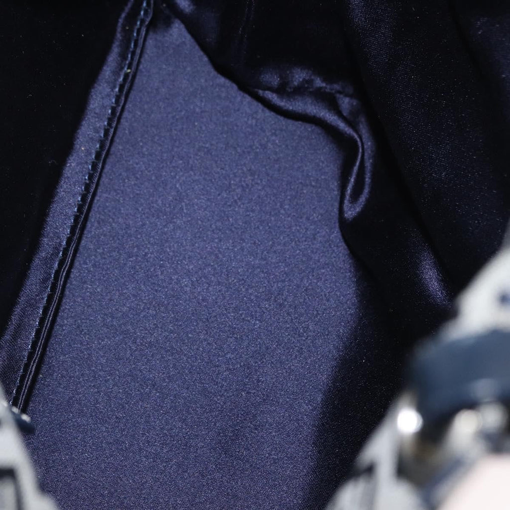 Fendi Shopping Tote Zucchino Canvas Navy Canvas Tote Bag Bag