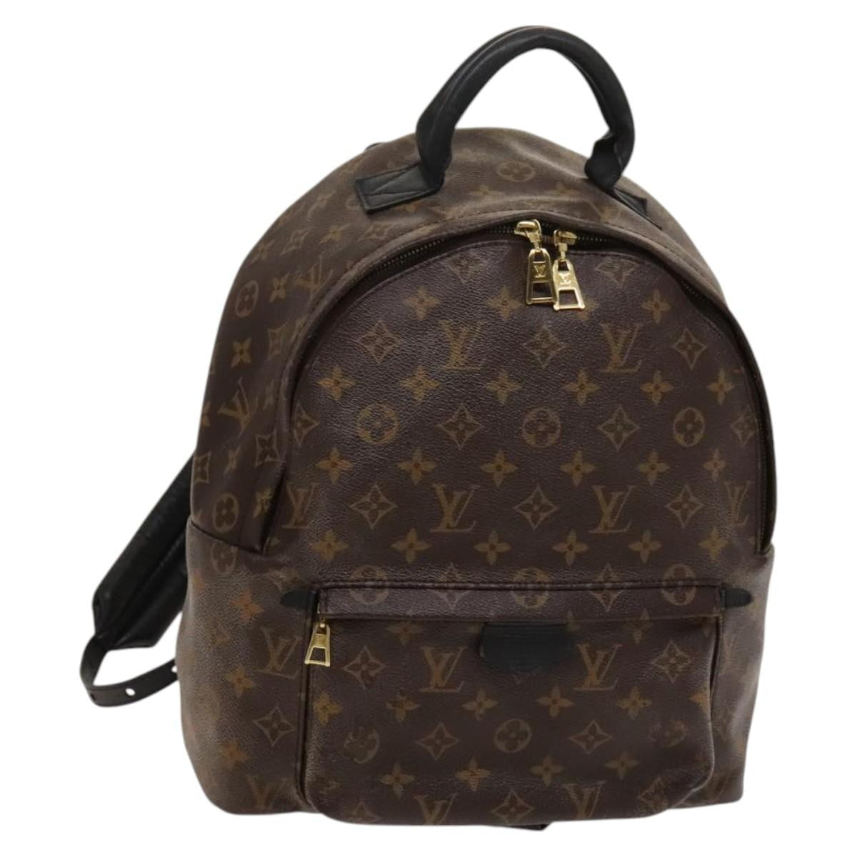 Louis Vuitton Palm Springs Backpack Monogram Canvas Brown Canvas Backpack Bag