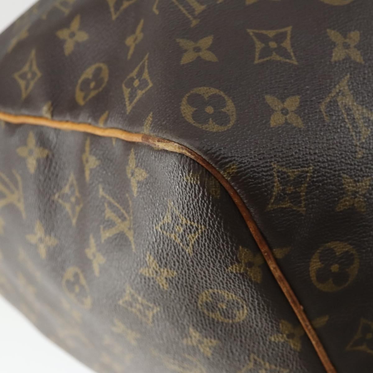 Louis Vuitton Keepall Bag Monogram Canvas Brown Canvas Travel Bag