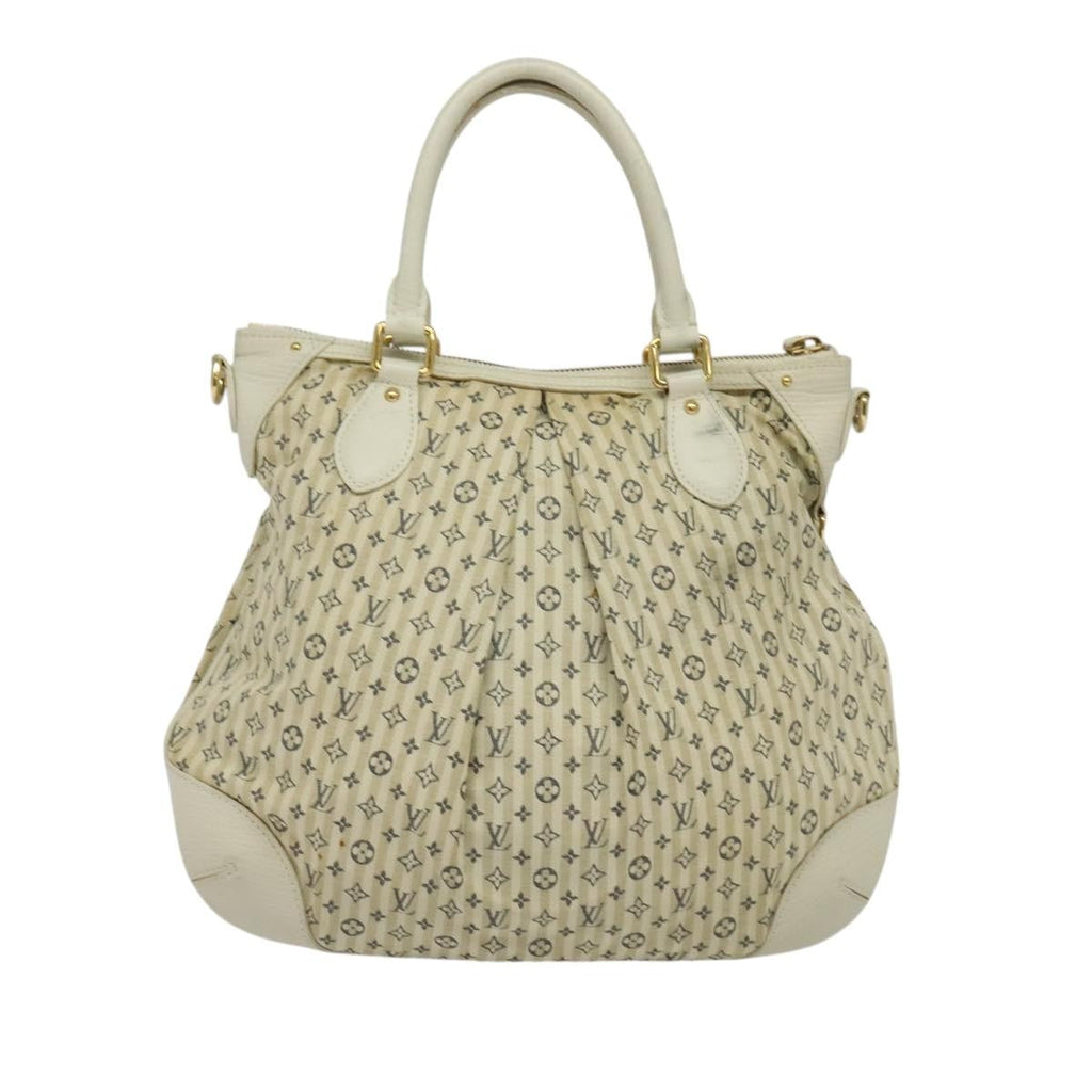 Louis Vuitton Marina Handbag Mini Lin Croisette Beige Canvas Handbag
