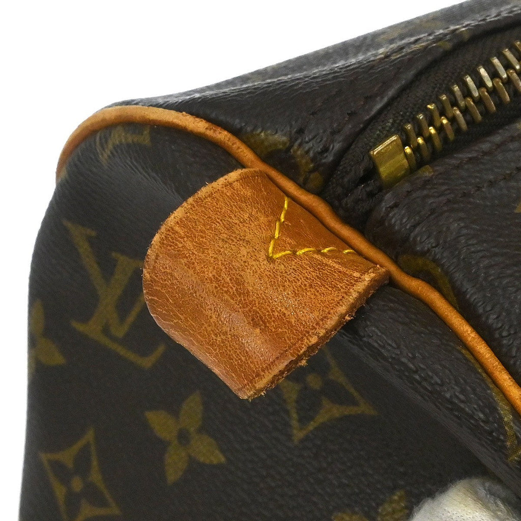Louis Vuitton Keepall Bag Monogram Canvas Brown Canvas Travel Bag