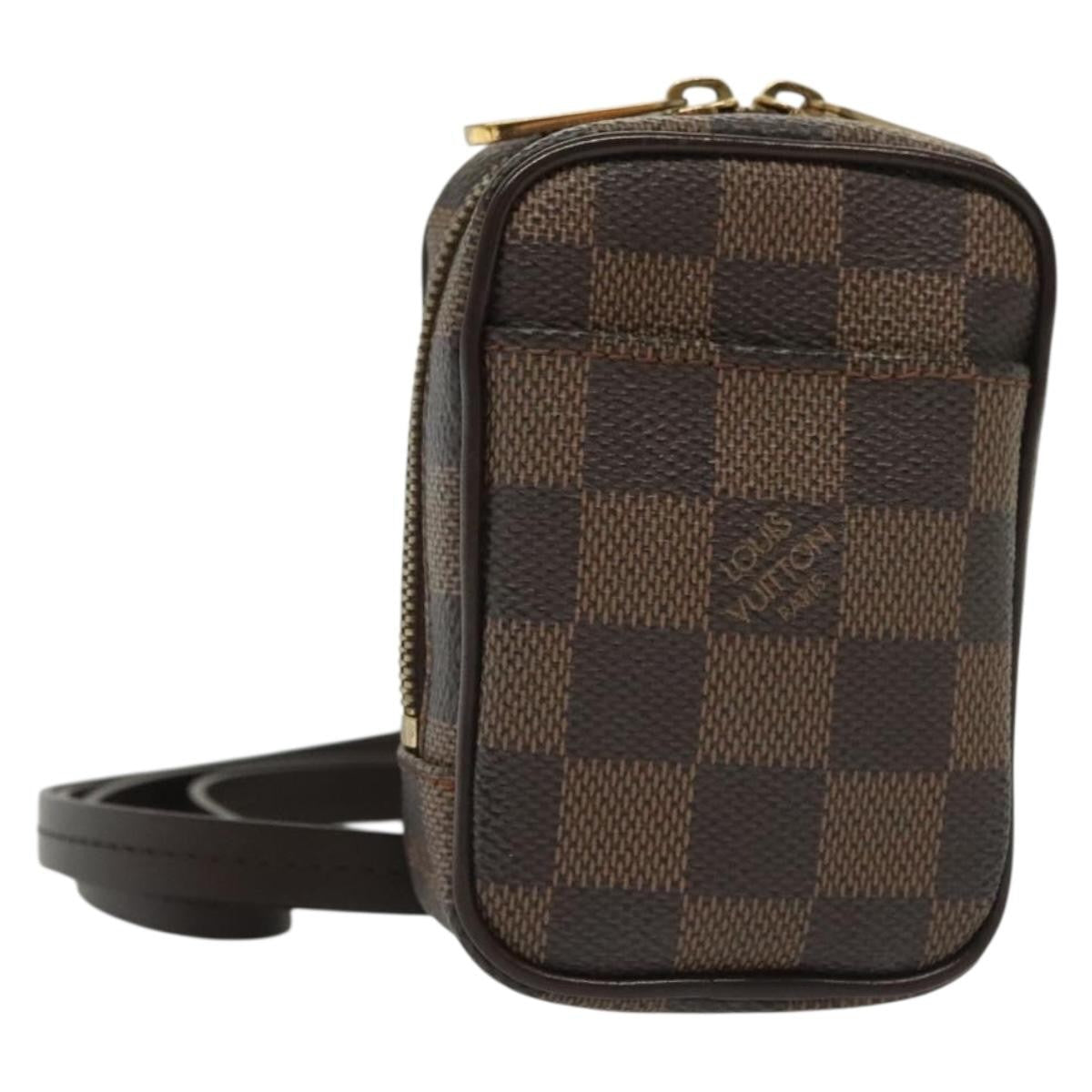 Louis Vuitton Etui Okapi Camera Case Damier Brown Canvas Clutche & Pouche Bag