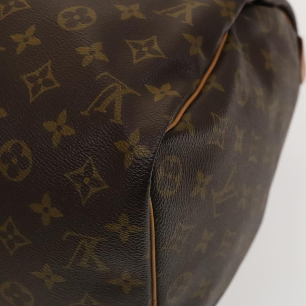 Louis Vuitton Keepall Bag Monogram Canvas Brown Canvas Bag