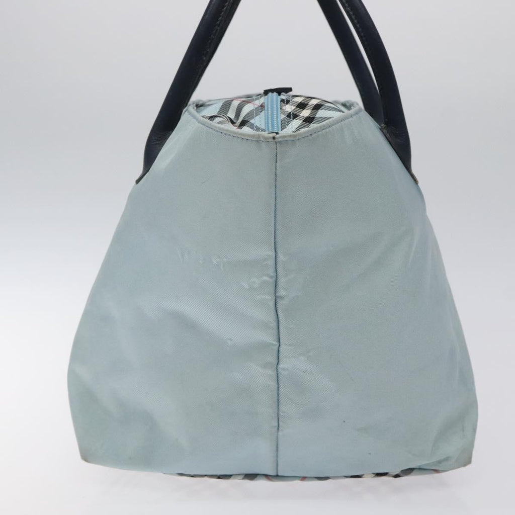 Burberry Nova Check Blue Label Nylon Blue Nylon Handbag