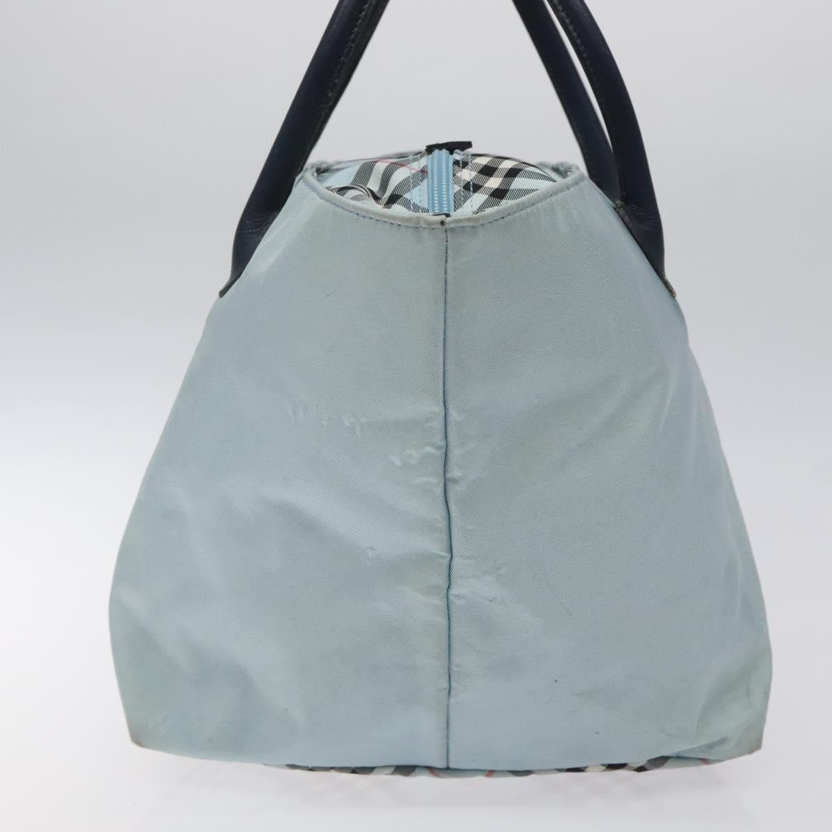 Burberry Nova Check Blue Label Nylon Blue Nylon Handbag