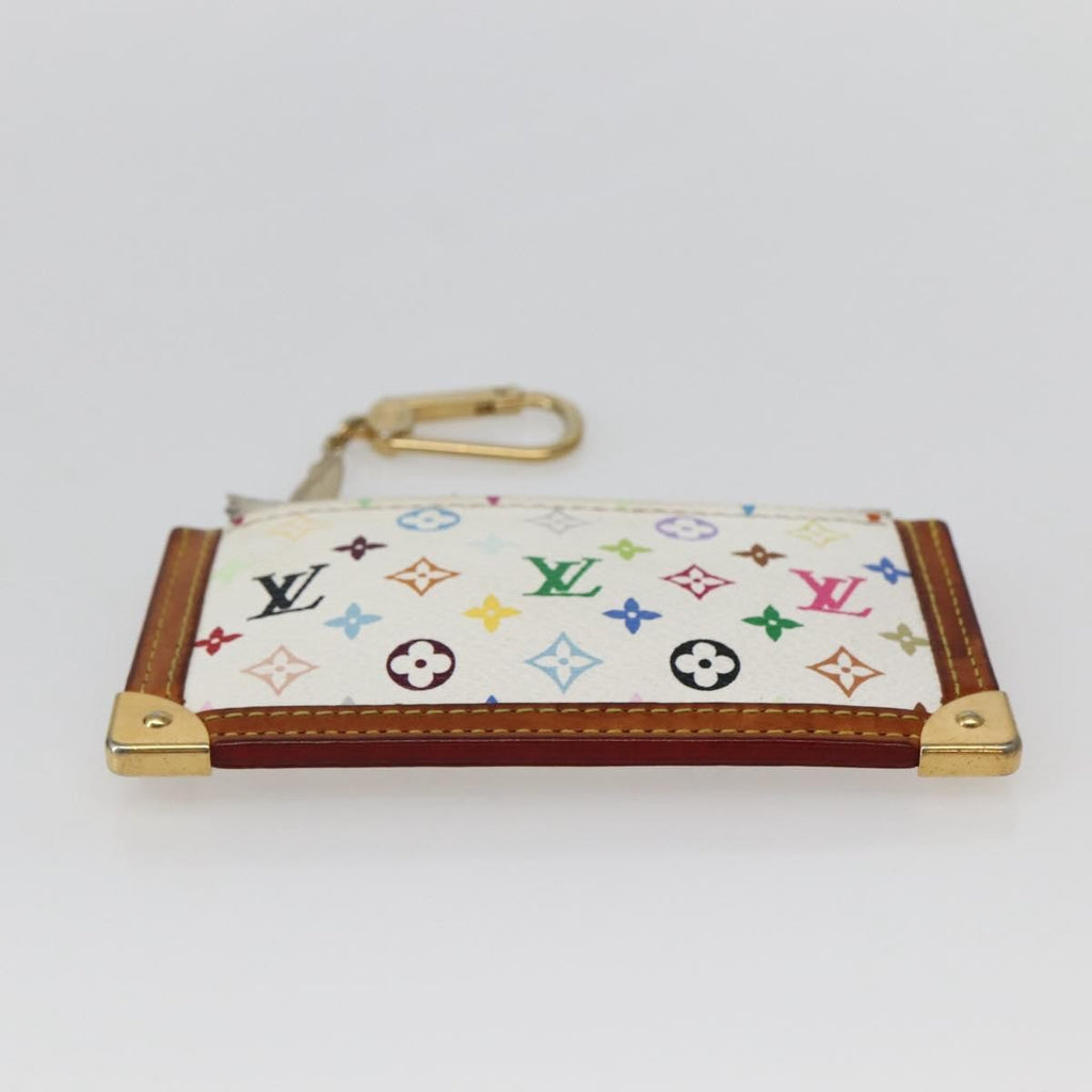 Louis Vuitton Pochette Clés Monogram Canvas Multicolour Canvas Wallets Accessory