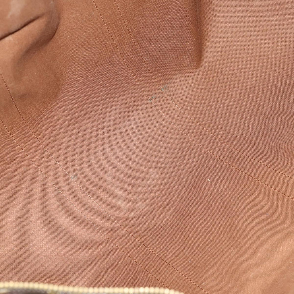 Louis Vuitton Keepall Bag Monogram Canvas Brown Canvas Travel Bag