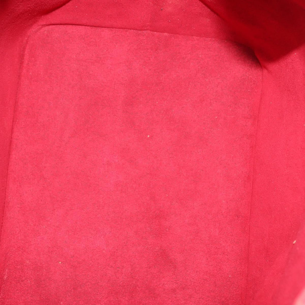 Louis Vuitton Petit Noe Handbag Epi Leather Red Leather Shoulder Bag