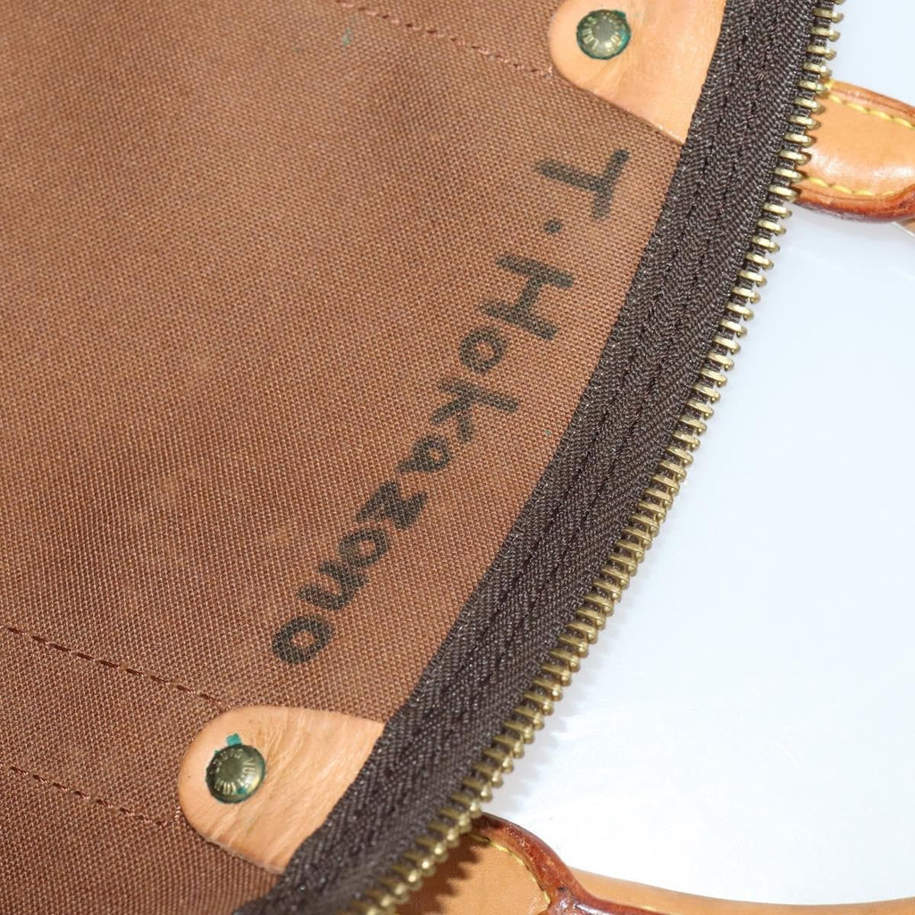 Louis Vuitton Keepall Bag Monogram Canvas Brown Canvas Travel Bag