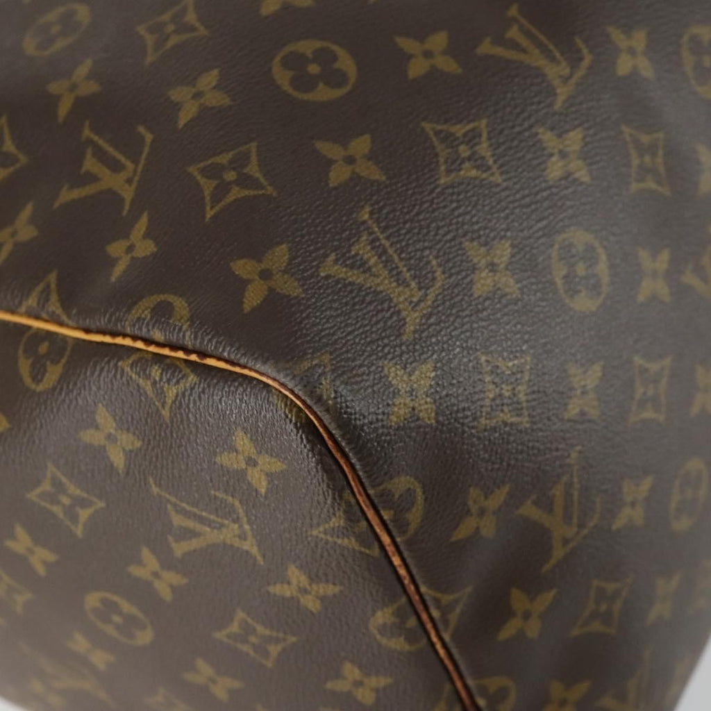 Louis Vuitton Keepall Bag Monogram Canvas Brown Canvas Travel Bag