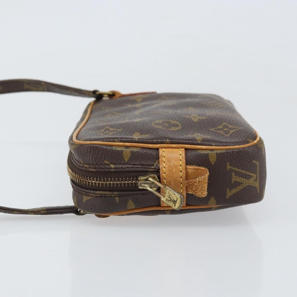 Louis Vuitton Pochette Marly Bandouliere Bag Monogram Canvas Brown Canvas Shoulder Bag