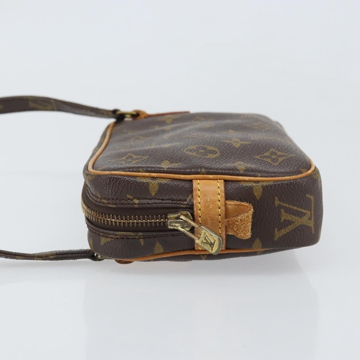 Louis Vuitton Pochette Marly Bandouliere Bag Monogram Canvas Brown Canvas Shoulder Bag