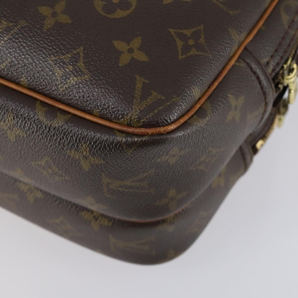 Louis Vuitton Reporter Bag Monogram Canvas Brown Canvas Shoulder Bag
