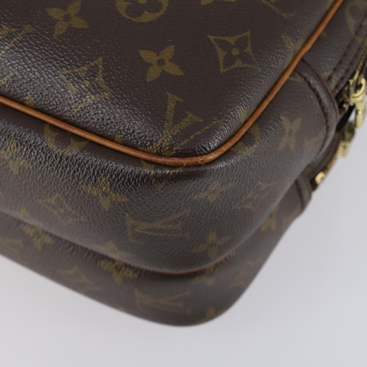 Louis Vuitton Reporter Bag Monogram Canvas Brown Canvas Shoulder Bag