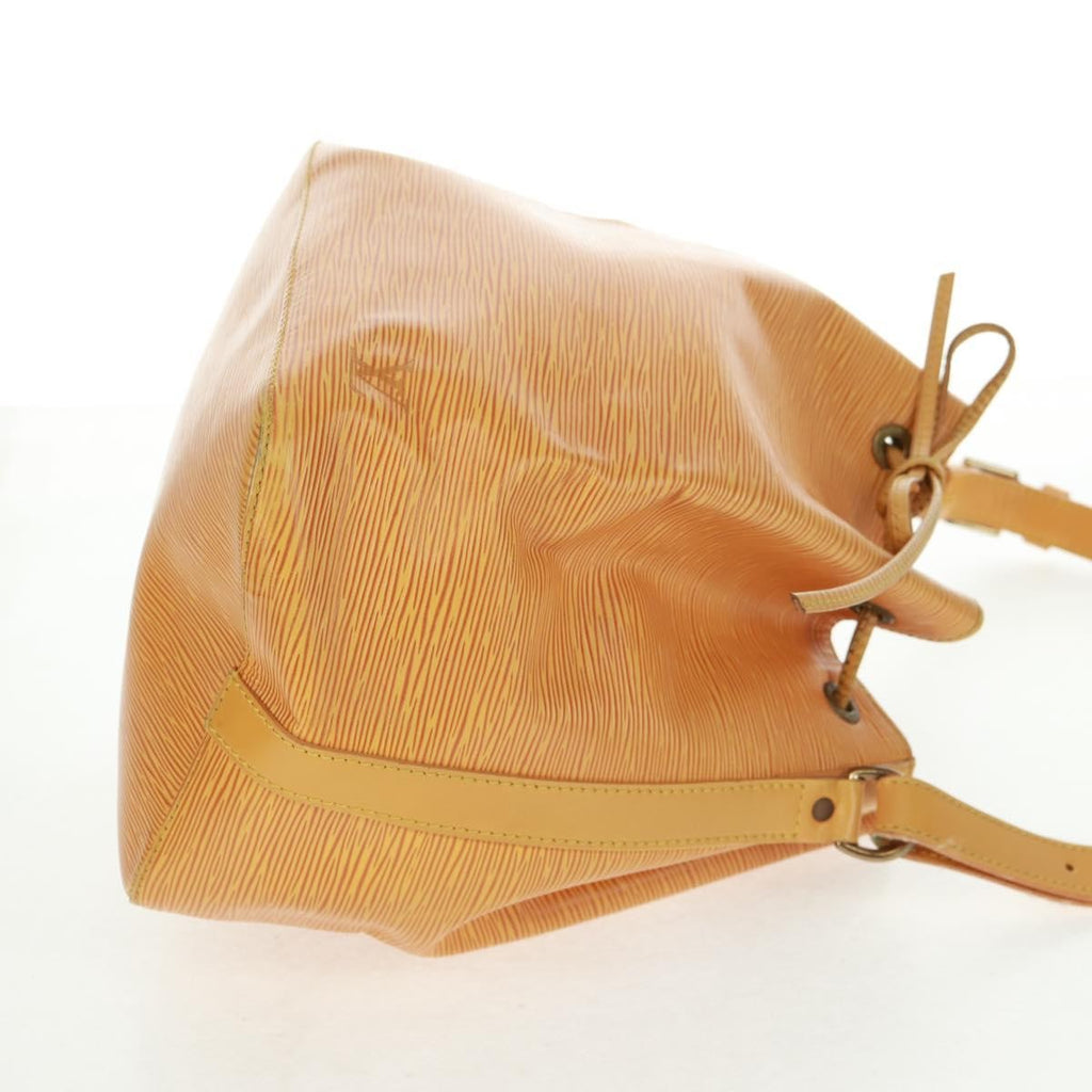 Louis Vuitton Petit Noe Handbag Epi Leather Yellow Leather Shoulder Bag