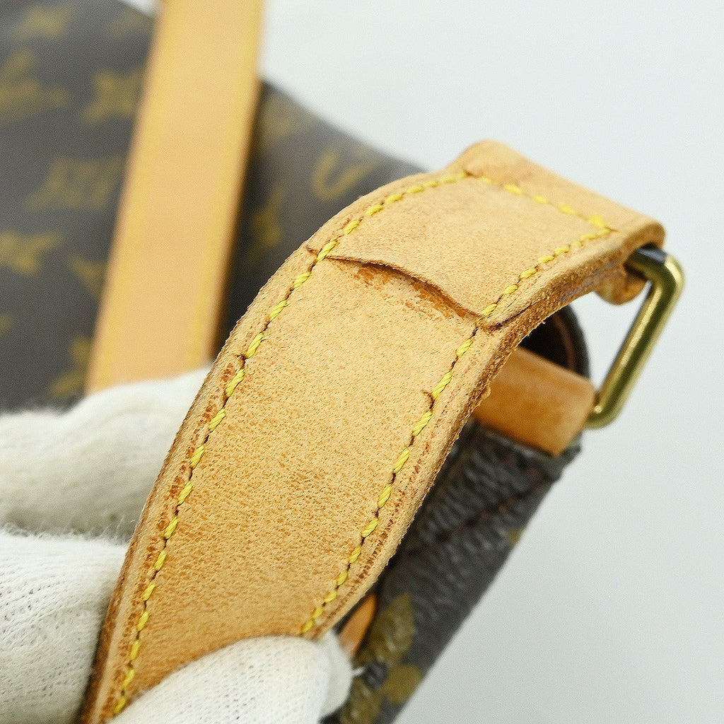 Louis Vuitton Musette Salsa Handbag Monogram Canvas Brown Canvas Shoulder Bag