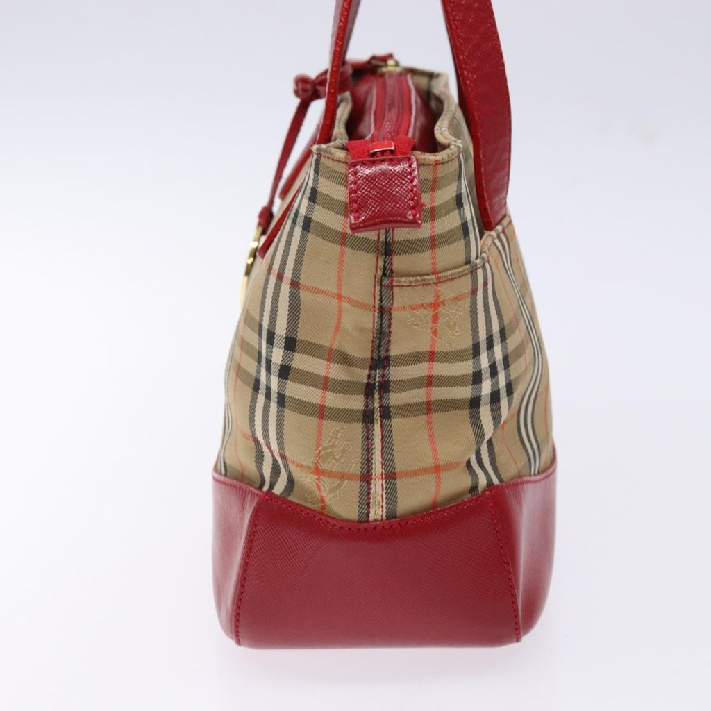 Burberry Nova Check Handbag Nova Check Canvas Beige Canvas Handbag