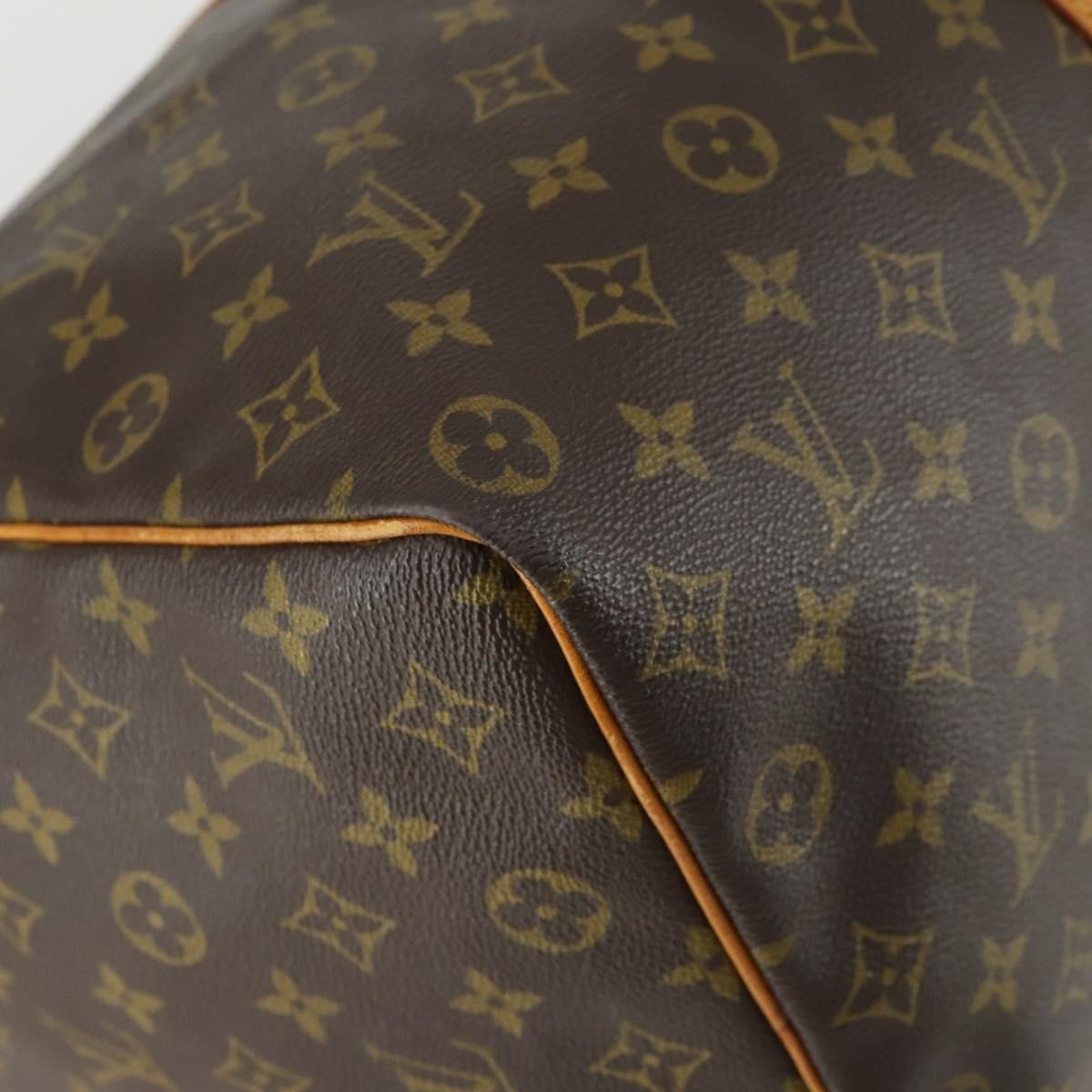 Louis Vuitton Keepall Bag Monogram Canvas Brown Canvas Travel Bag