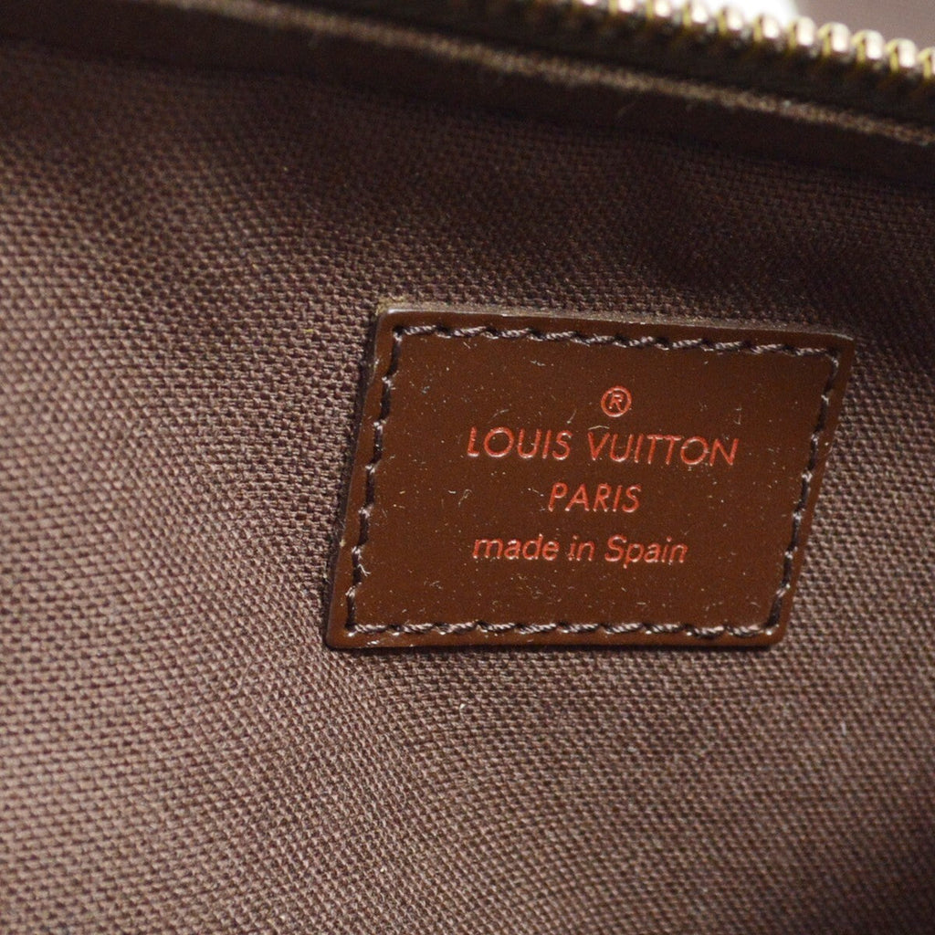 Louis Vuitton Geronimos Waist Bag Damier Brown Canvas Clutche & Pouche Bag
