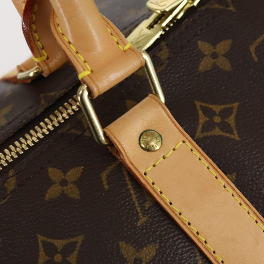 Louis Vuitton Keepall Bandouliere Bag Monogram Canvas Brown Canvas Bag
