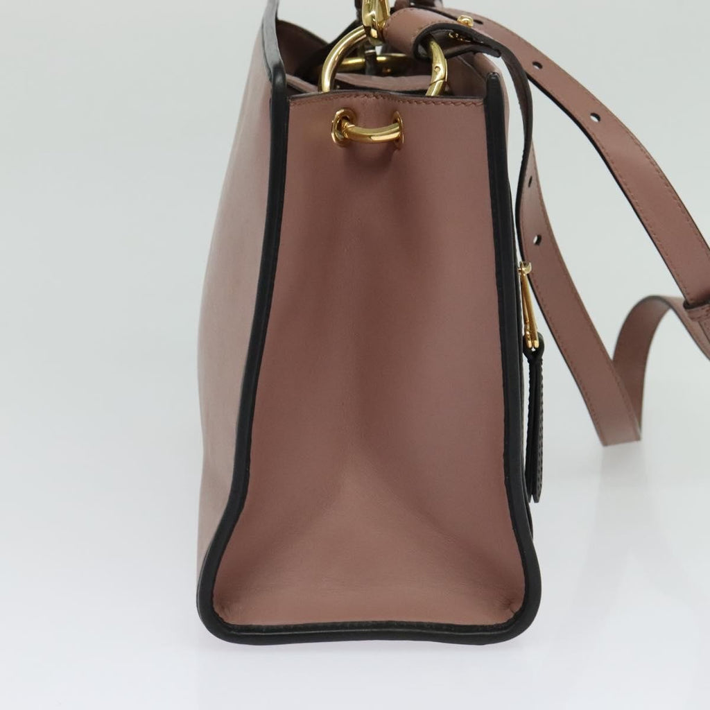 Fendi Runaway Bag Leather Pink Leather Bag