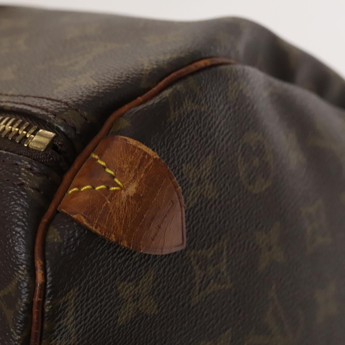 Louis Vuitton Keepall Bag Monogram Canvas Brown Canvas Travel Bag