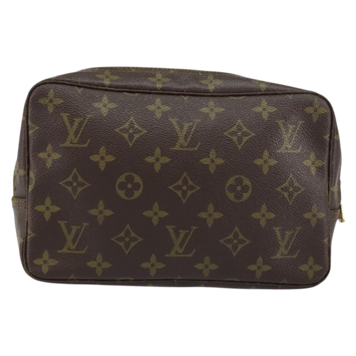 Louis Vuitton Trousse Toilette Monogram Canvas Brown Canvas Clutche & Pouche Bag