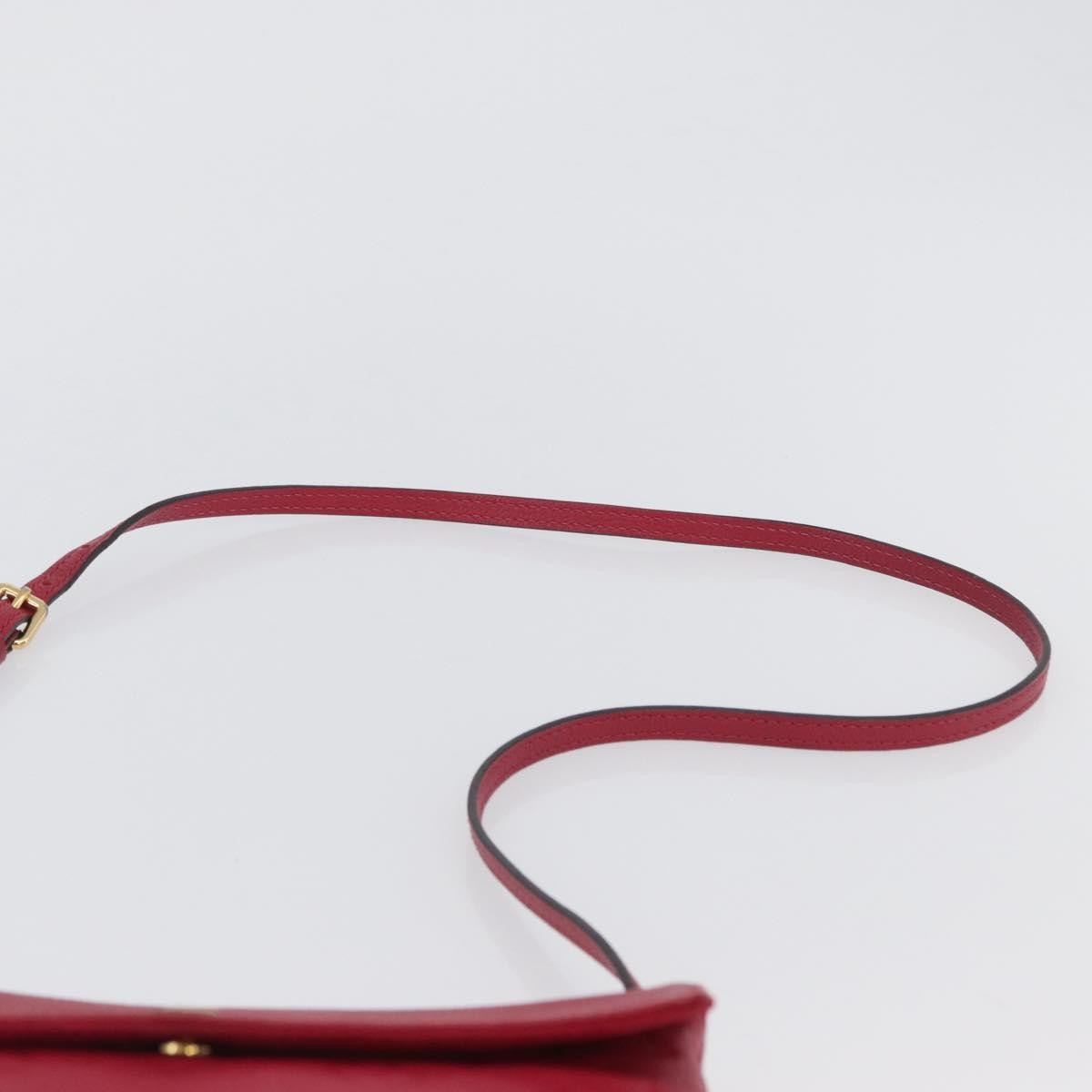 Louis Vuitton Twice Handbag Monogram Empreinte Leather Burgundy Leather Shoulder Bag