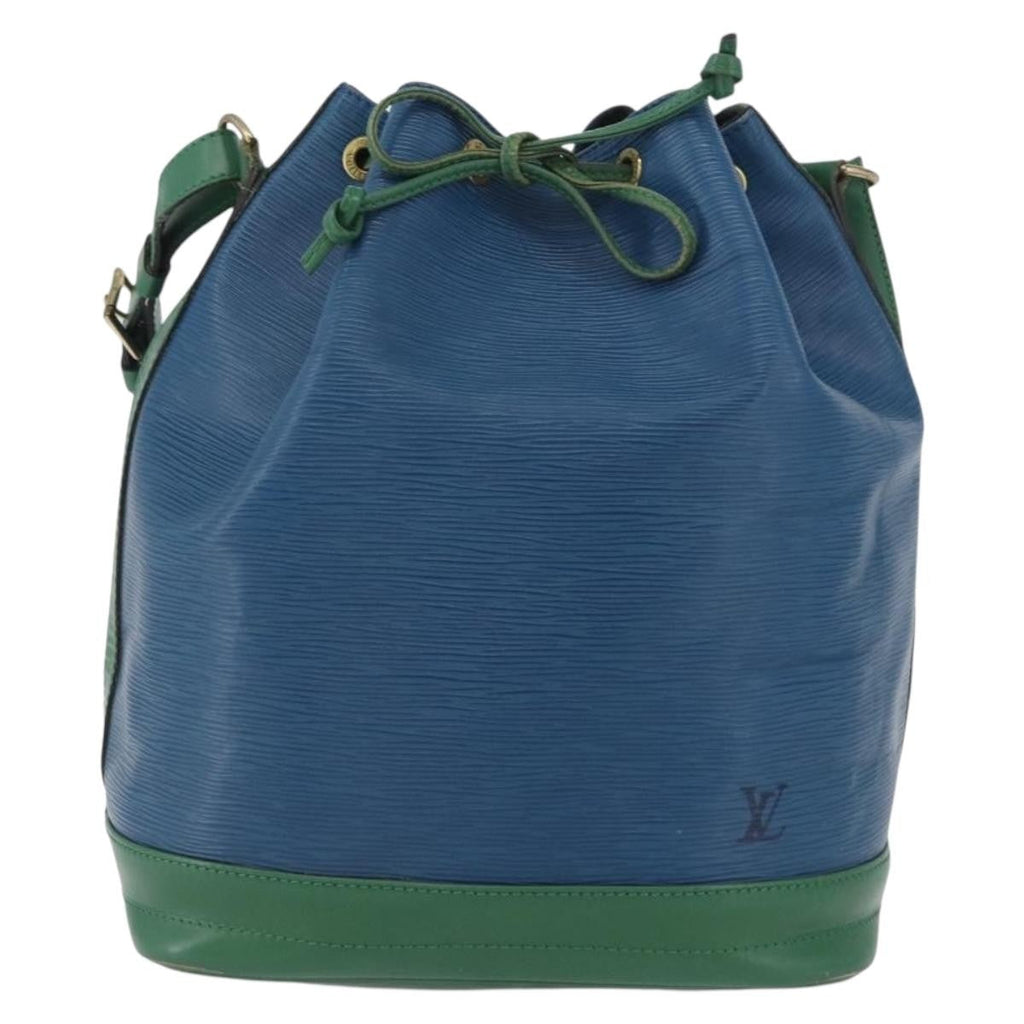 Louis Vuitton Bicolor Noe Handbag Epi Leather Blue Leather Shoulder Bag