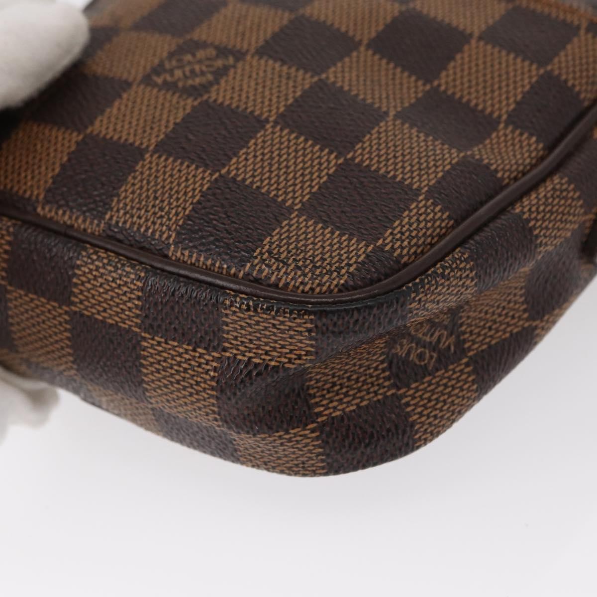Louis Vuitton Rift Handbag Damier Brown Canvas Shoulder Bag
