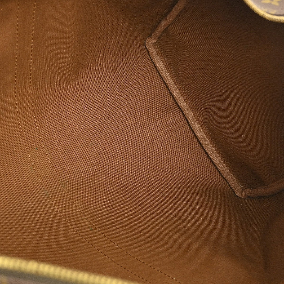 Louis Vuitton Keepall Bag Monogram Canvas Brown Canvas Travel Bag