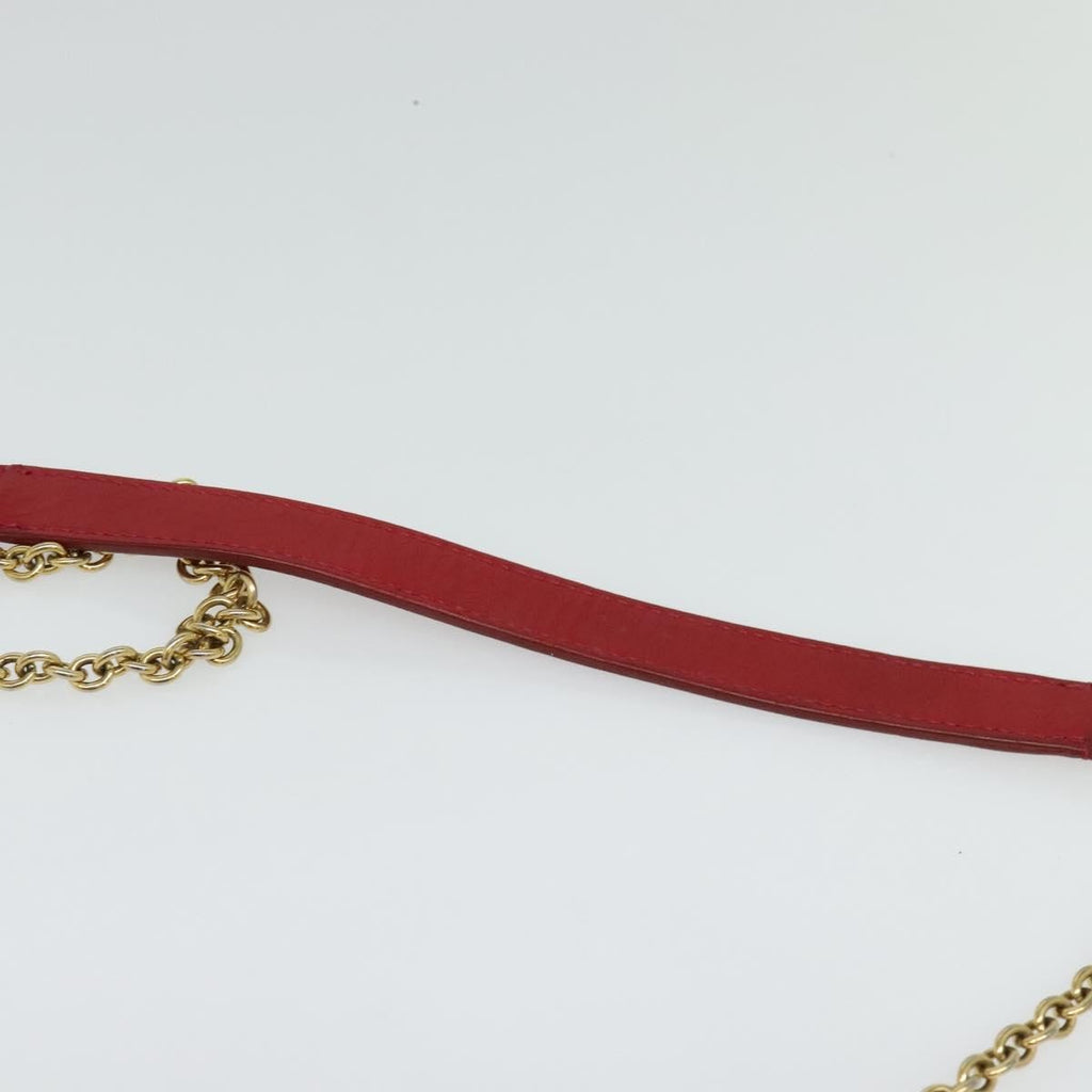 Celine Shoulder Bag Leather Red Leather Shoulder Bag Bag