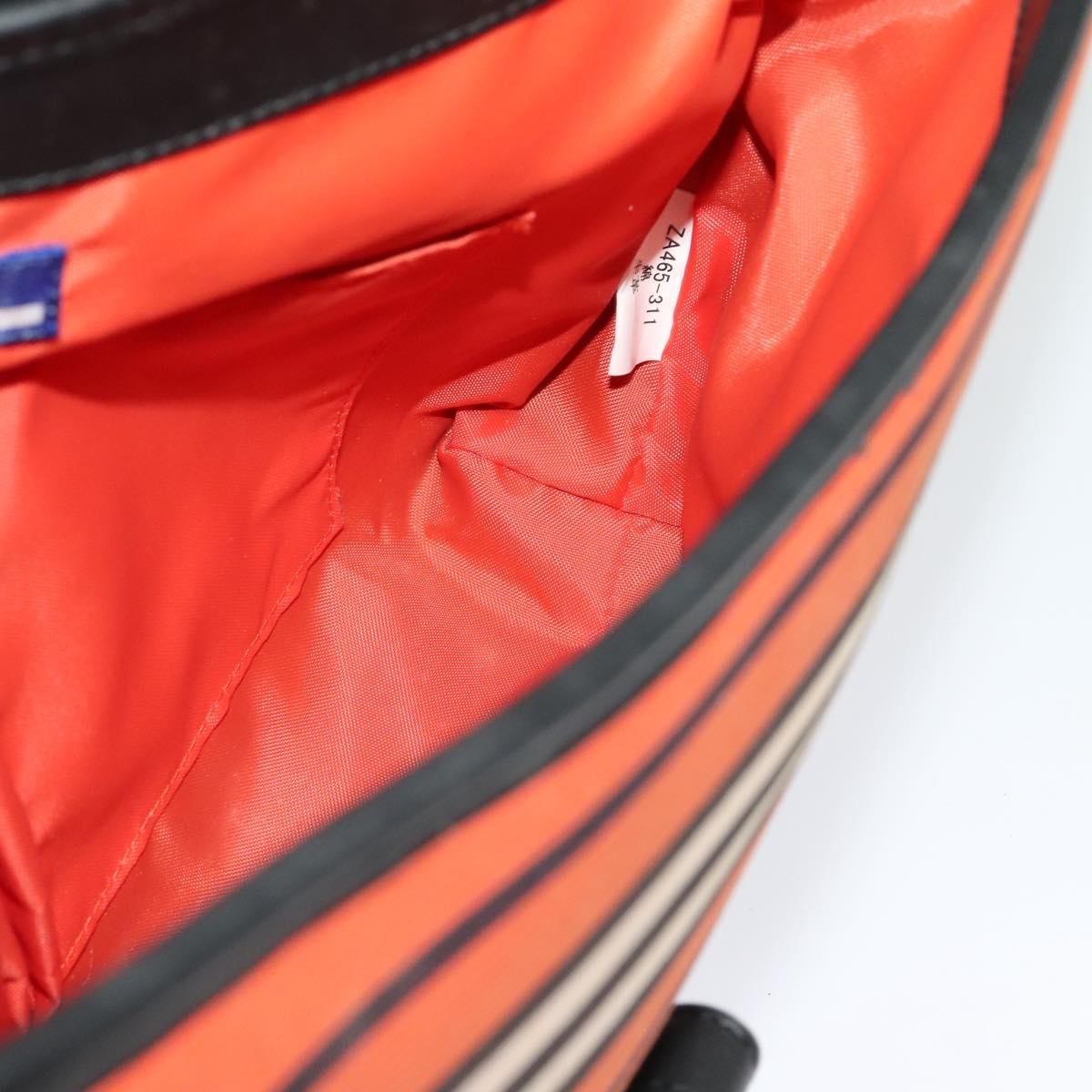 Burberry Blue Label Shoulder Bag Canvas Orange Canvas Shoulder Bag