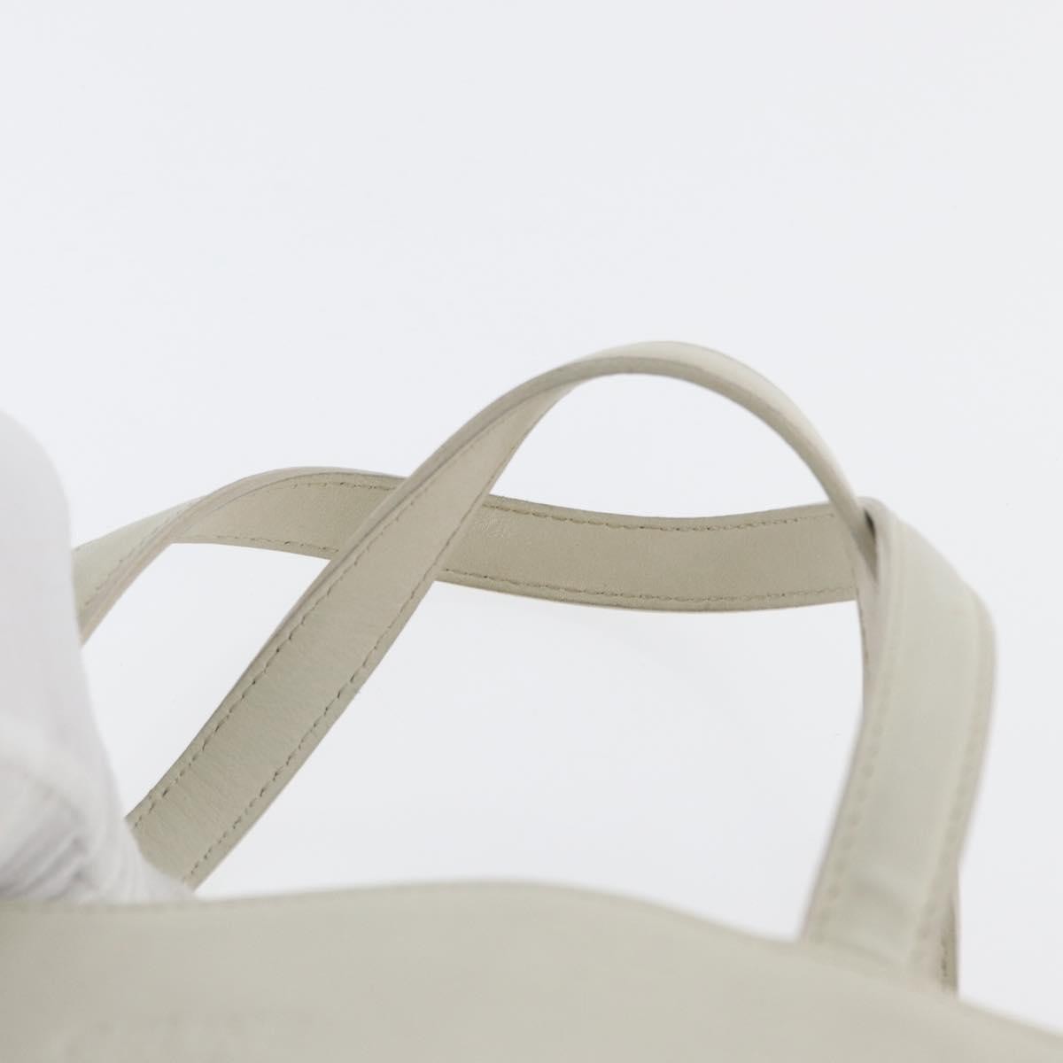 Celine Handbag Leather White Leather Handbag