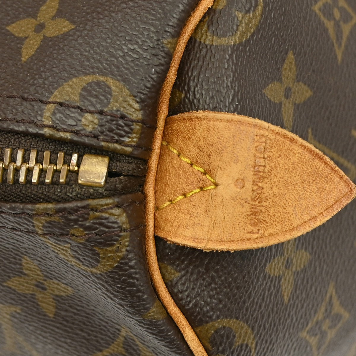 Louis Vuitton Keepall Bag Monogram Canvas Brown Canvas Travel Bag