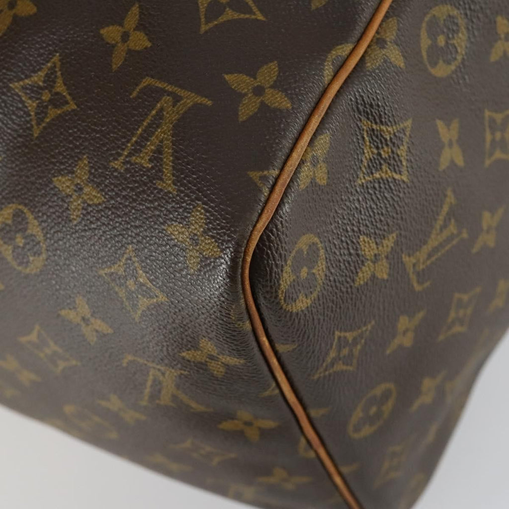 Louis Vuitton Keepall Bag Monogram Canvas Brown Canvas Travel Bag